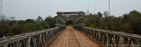 Bridge on route to Ban Lung Bridge on route to Ban Lung