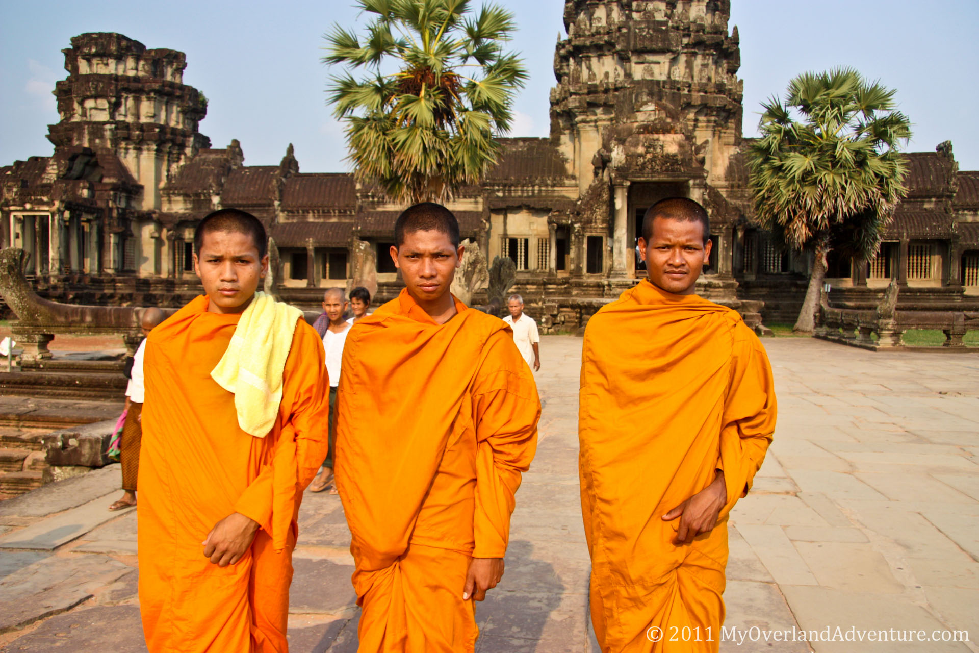 Monks Angkor Wat