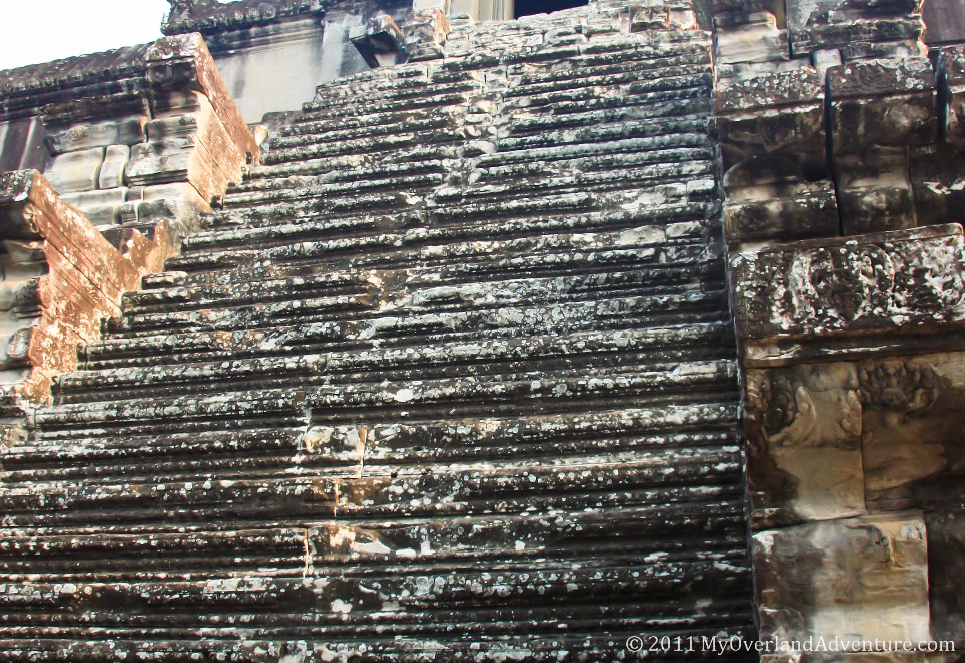 Angkor Wat Steep steps