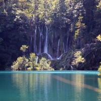 Plitvice Lakes - Waterfall