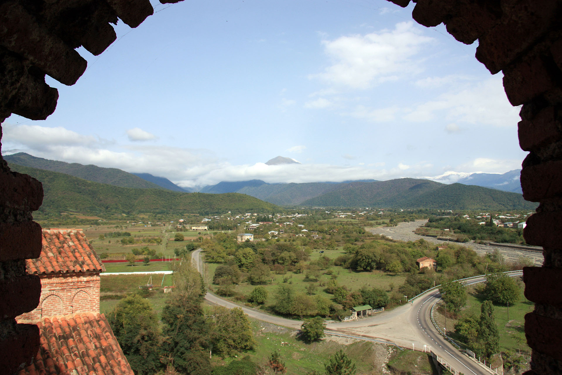 View  from Gremi Citadel