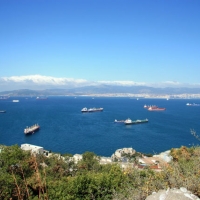 View over the Bay of Gibraltar
