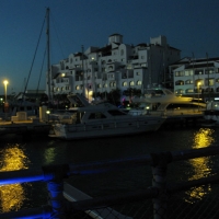 Gibraltar by night