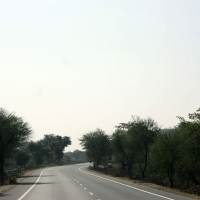 Clear road to Udaipur