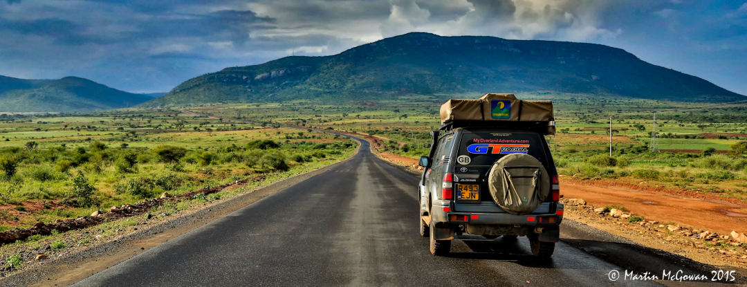 New road in Ethiopia