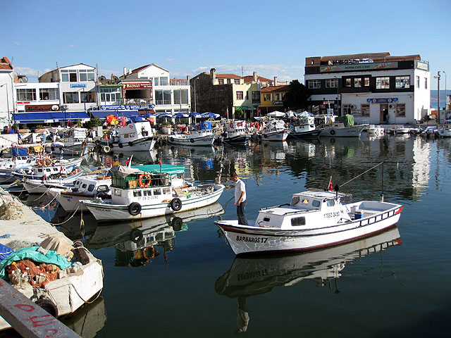 Galipolu harbour